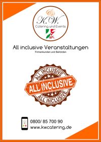 All Inclusive Firmenfeiern Prospekt K.W. Catering & Events Düsseldorf