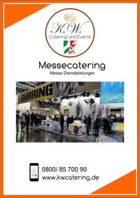 Messecatering Prospekt K.W. Catering & Events Düsseldorf